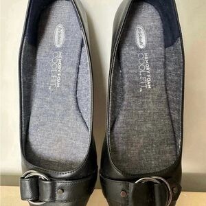 Dr Scholl’s Fraulein Black Flats